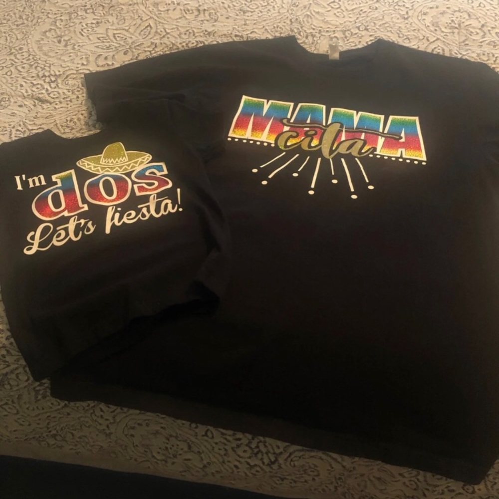 Mother daughter 2nd birthday shirts SOLD
